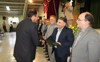   تجلیل از آقای مهندس فیروز حسین زاده به مناست روز کارمند